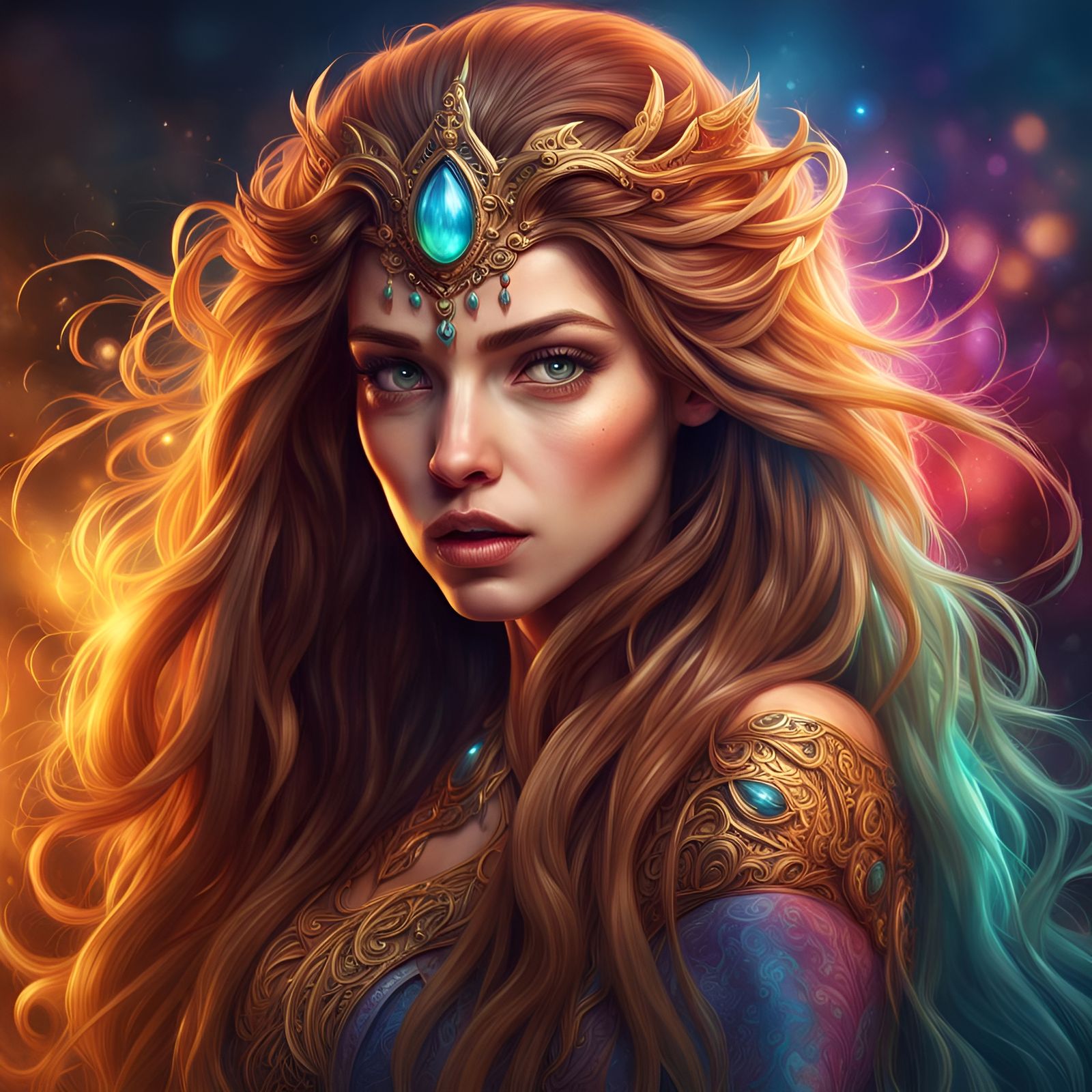 The Enchantress - AI Generated Artwork - NightCafe Creator