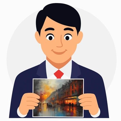 פלוני מסתכל בתמונה