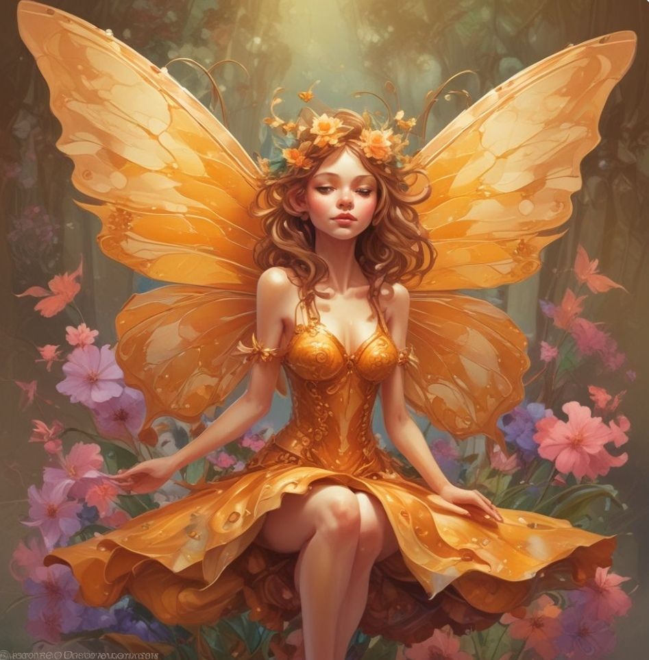 Caramel Abstract and Koral