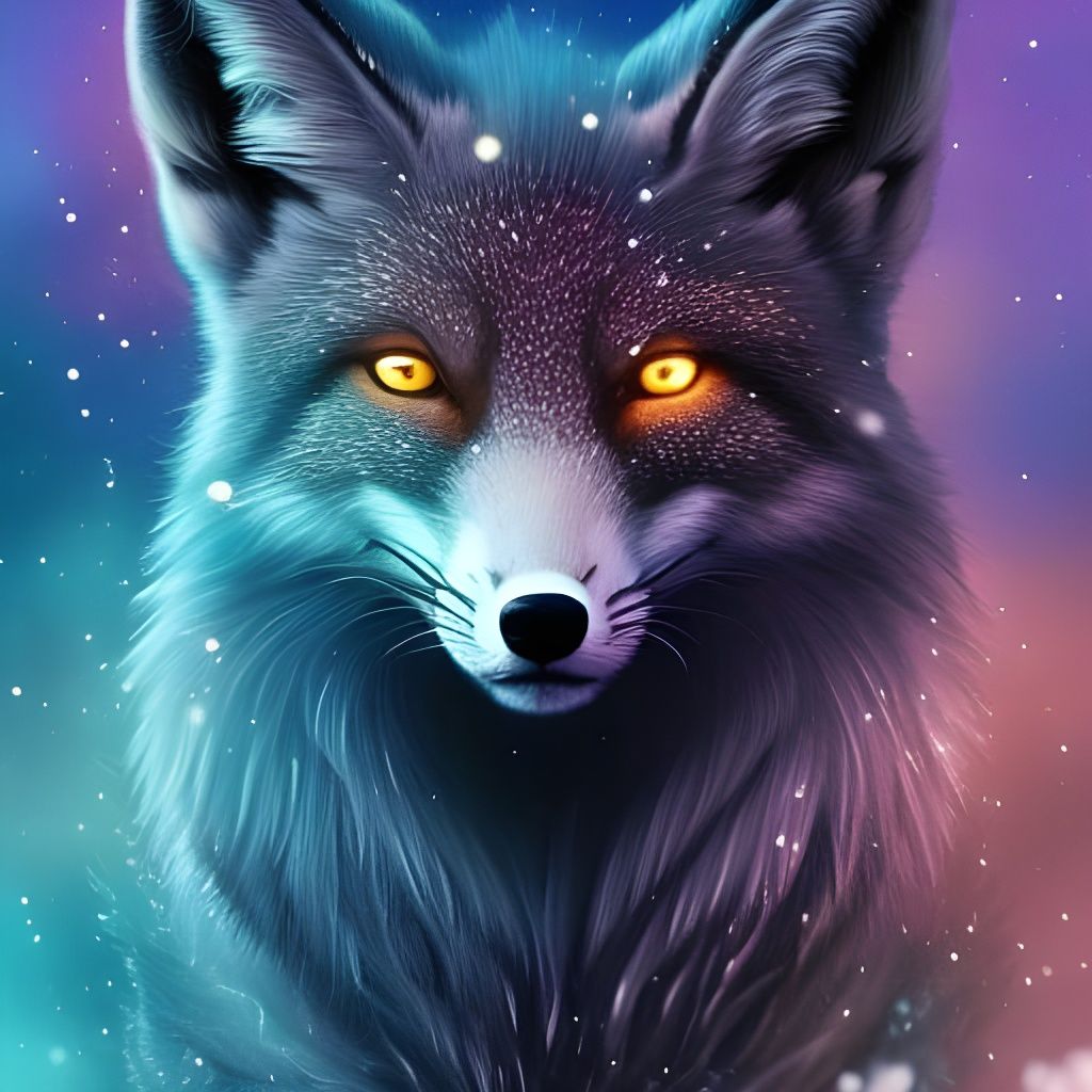 Enchanted Wolf - AI Generated Artwork - NightCafe Creator