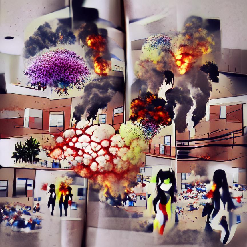 “It happens sometimes. People just explode. Natural causes.”