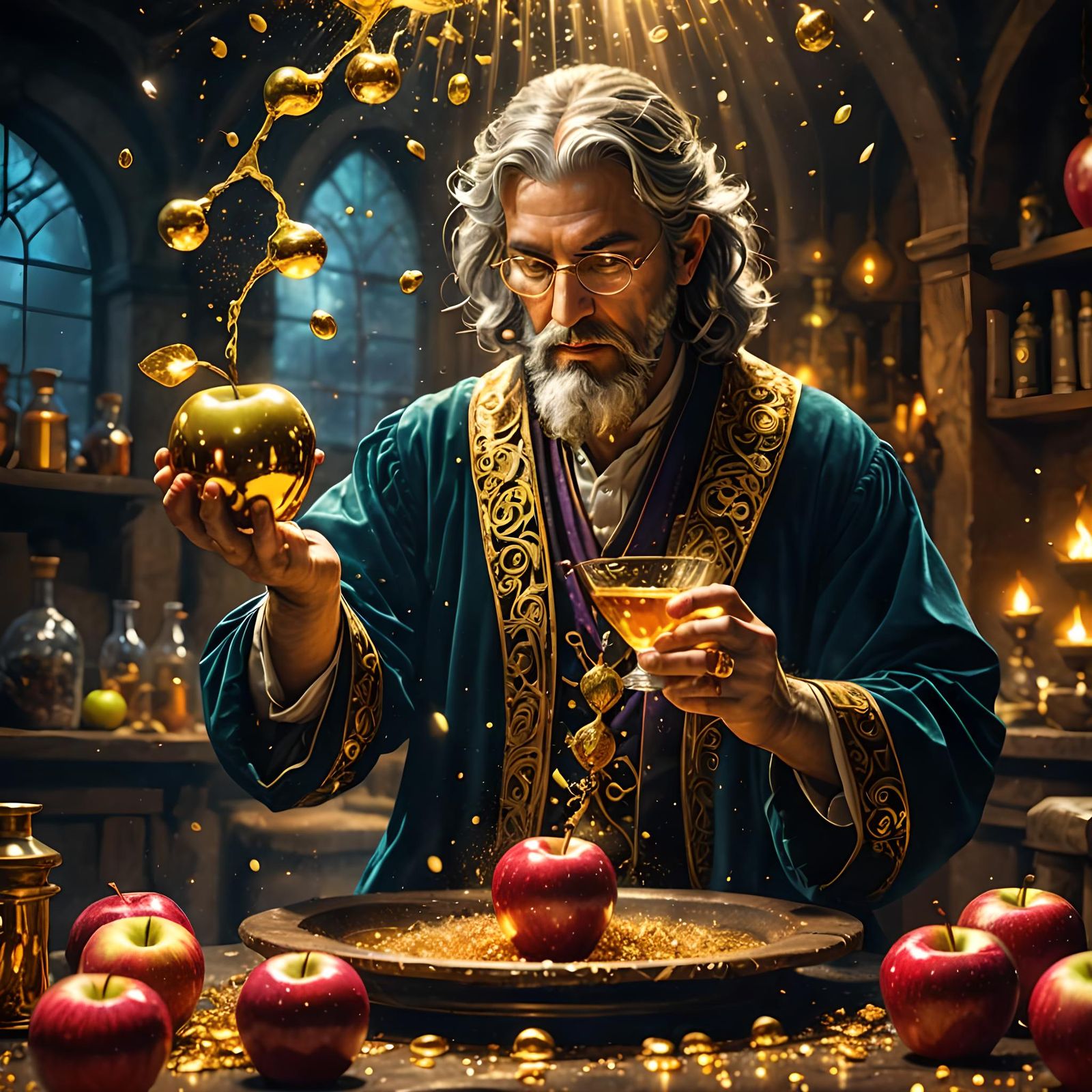 Gold Alchemy  by @Mountain88