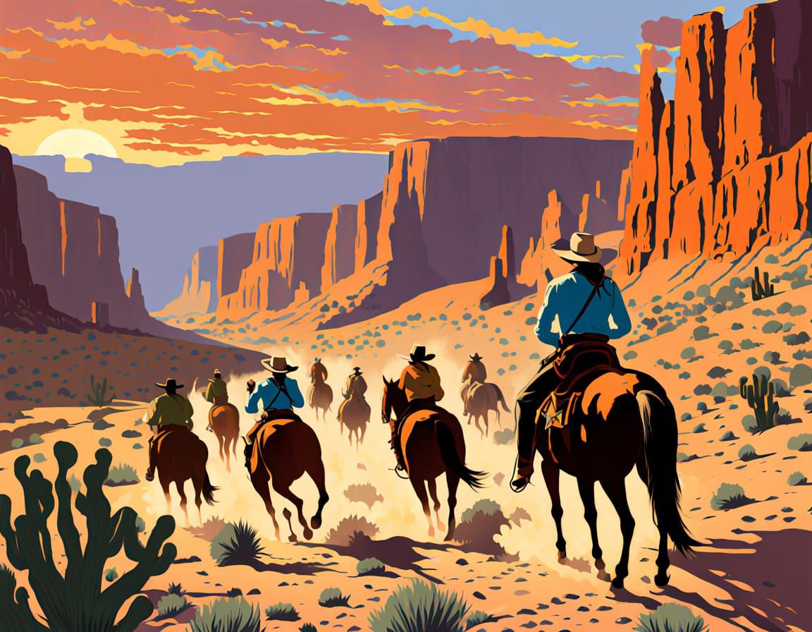 Fierce Bandoleros Riding .  by @Zwelinzima 