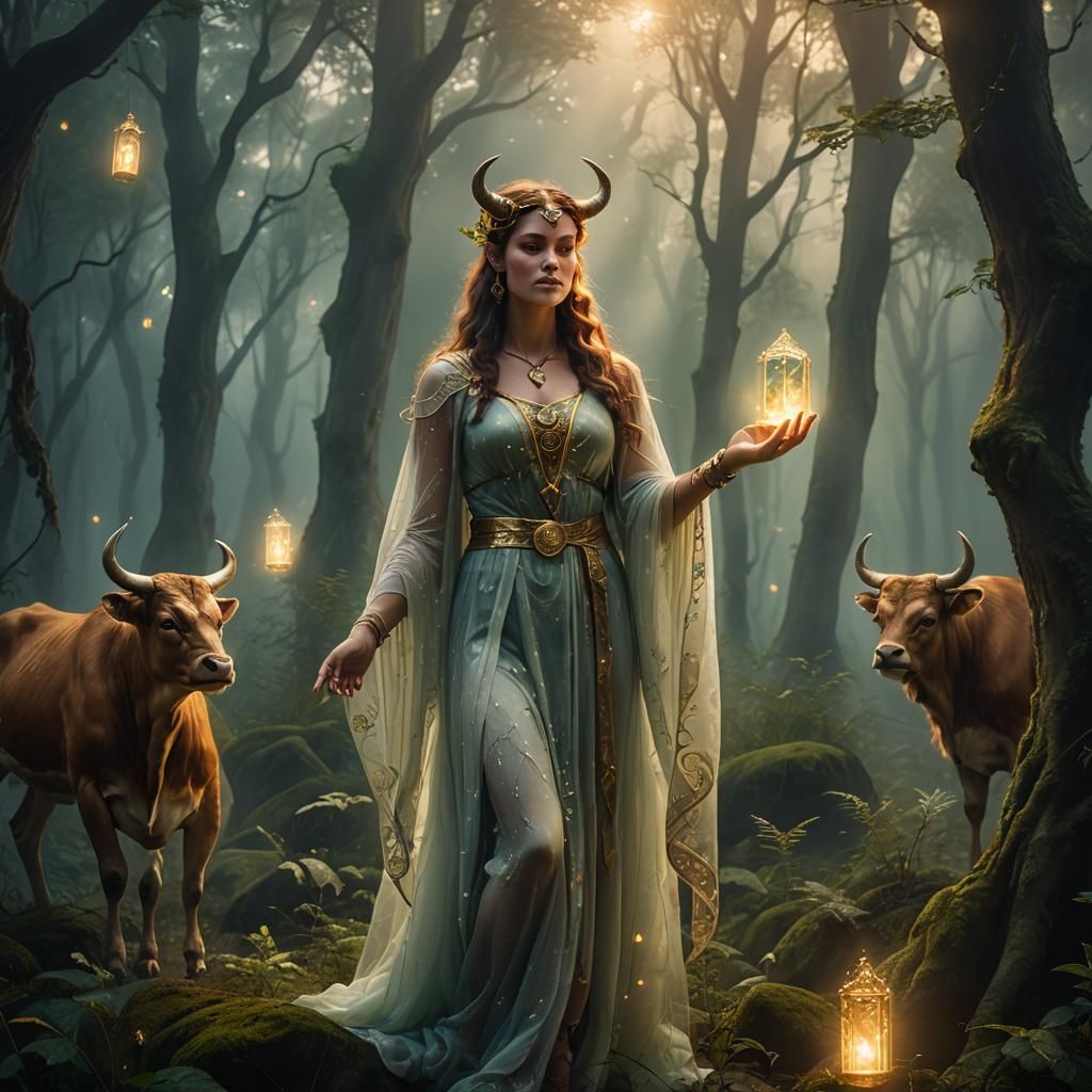 Taurus woman tarot
