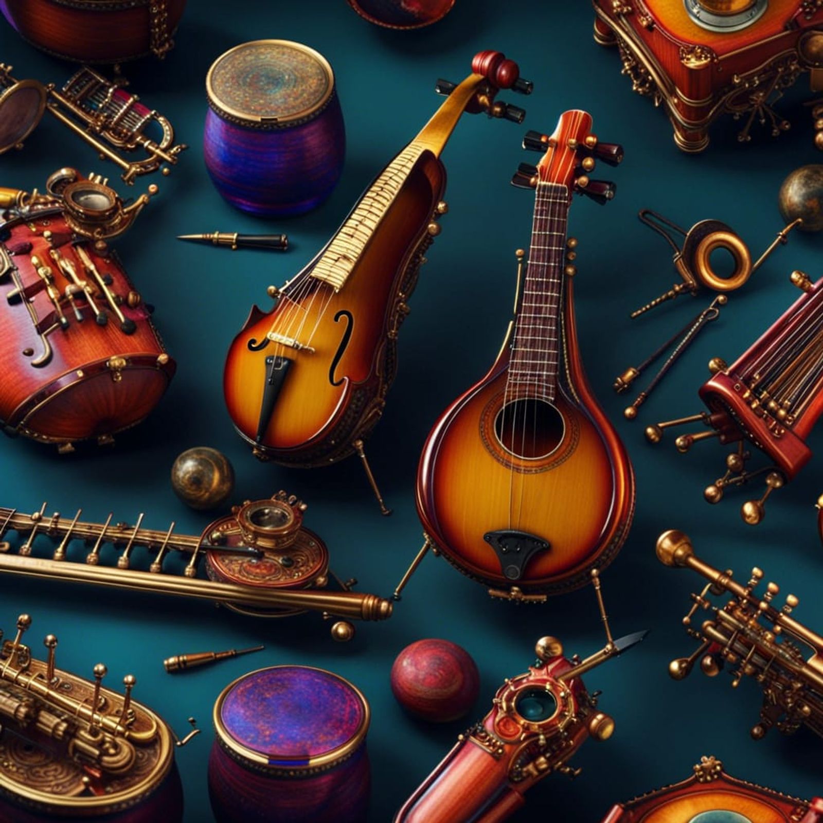 indian music instruments wallpaper