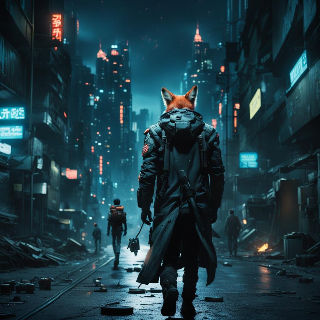 Akira "Le Renard" est acculé. Pris en chasse par des ennemis...