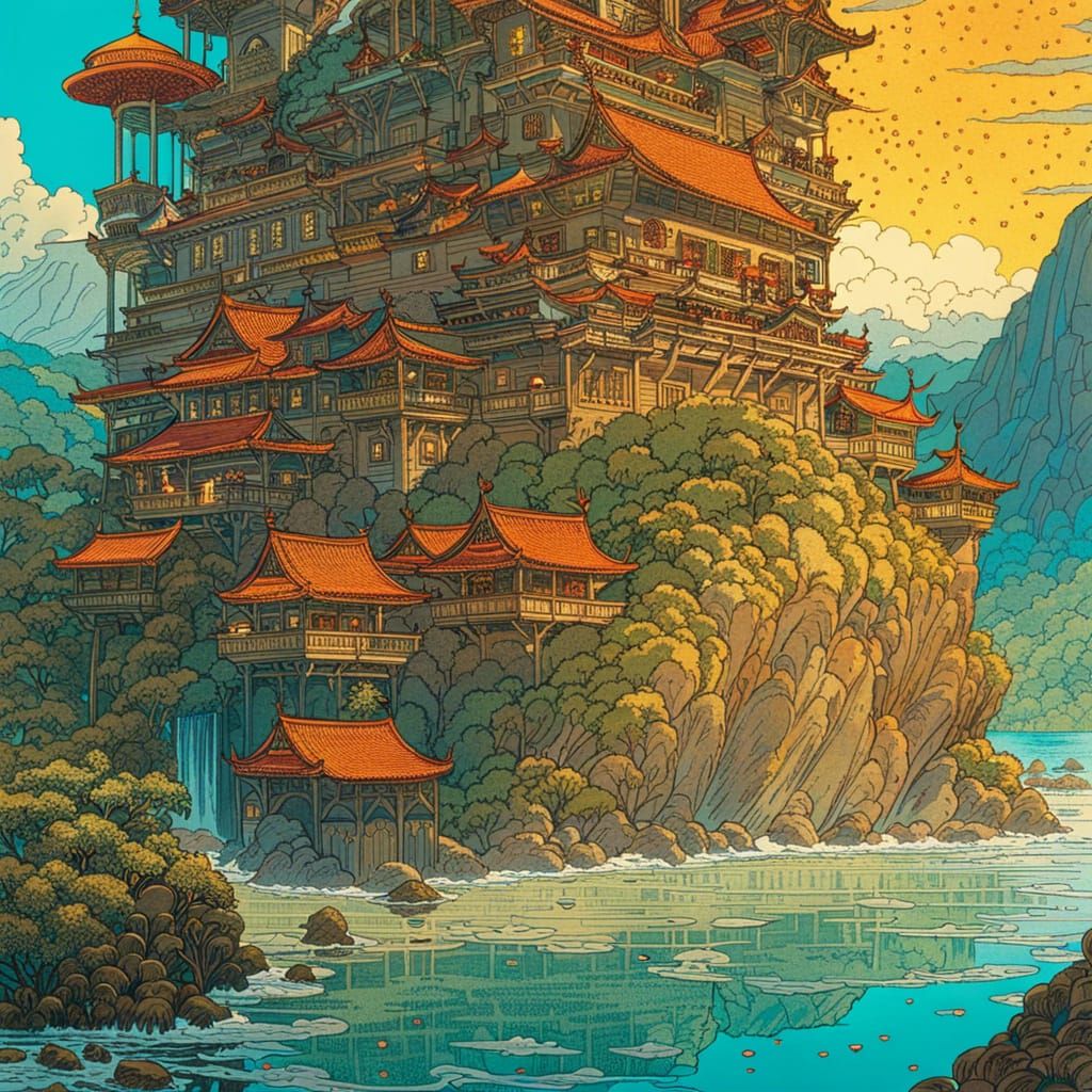 Mountain town