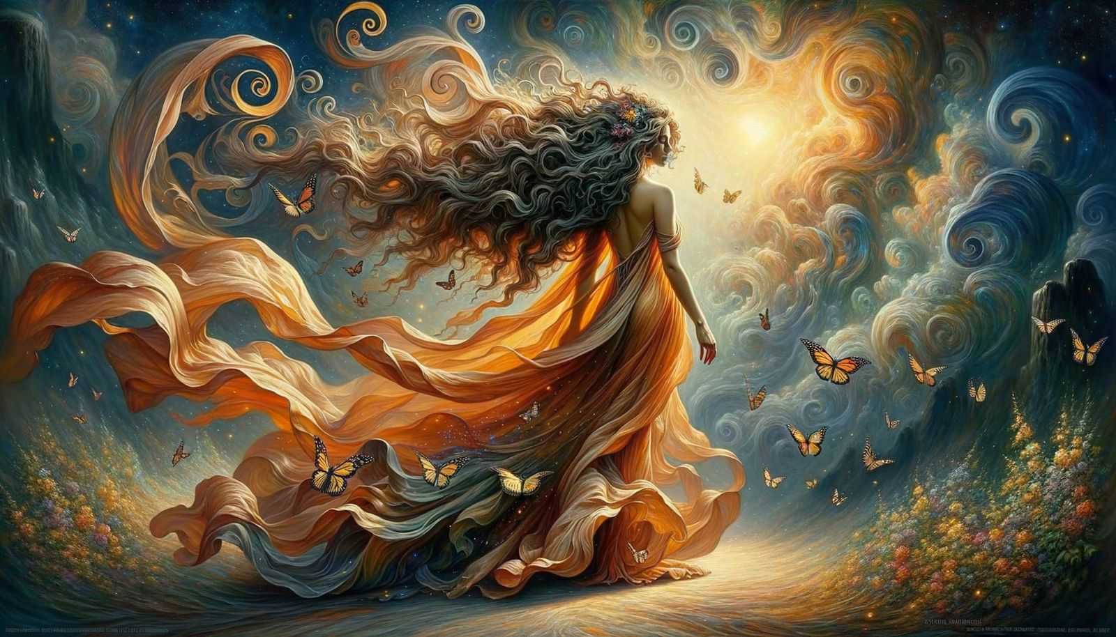 Doucement, elle vient  by @BIG