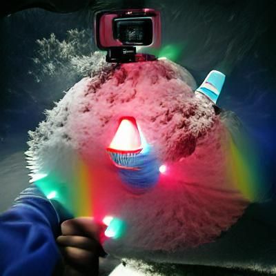 snow cone strobe light