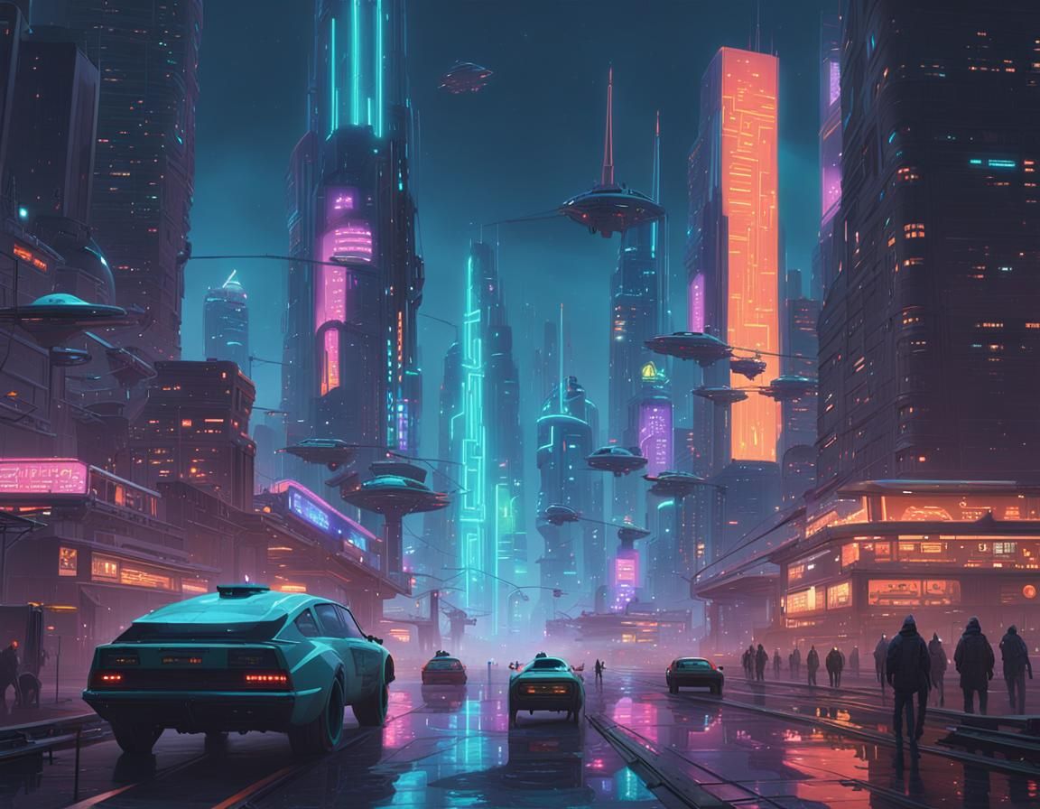 STUNNING SCI-FI CREATIONS. - AI Generated Artwork - NightCafe Creator