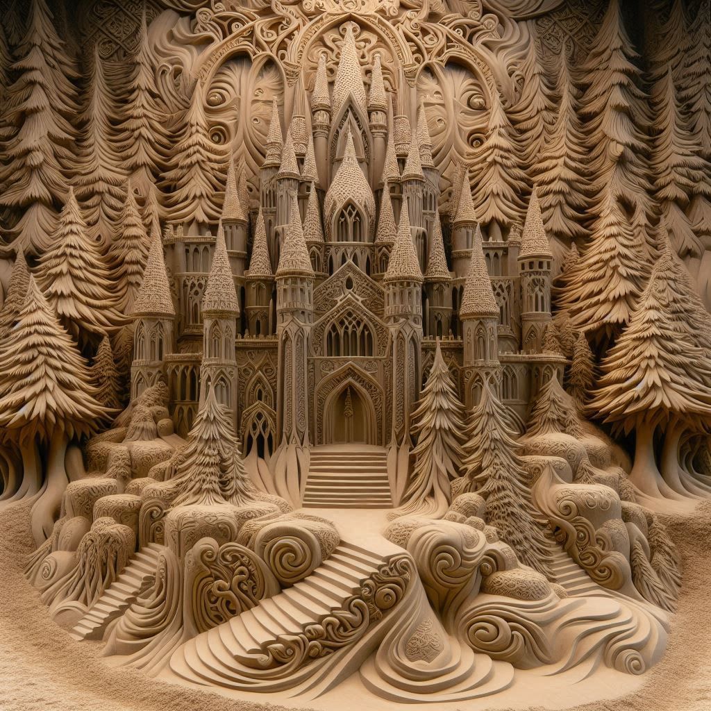 Sand sculpture
