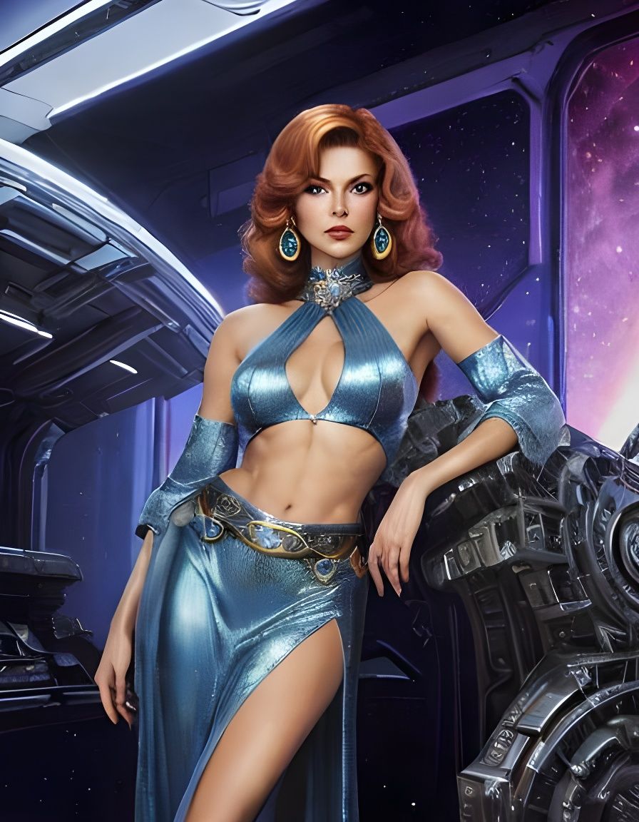 Space Princess  by @Retro Rockets