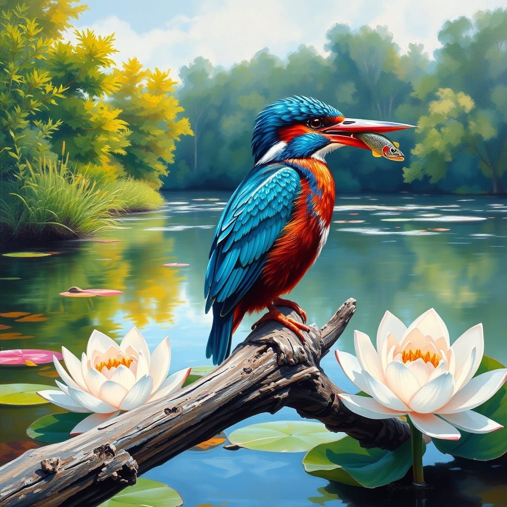 Kingfisher  by @Matthew