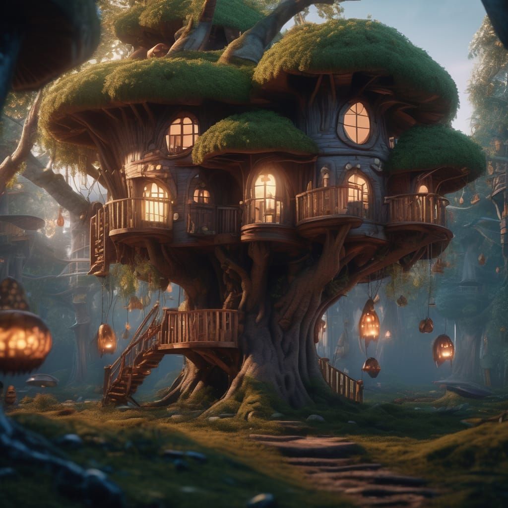 An Enchanted Mushroom Forest (v4)