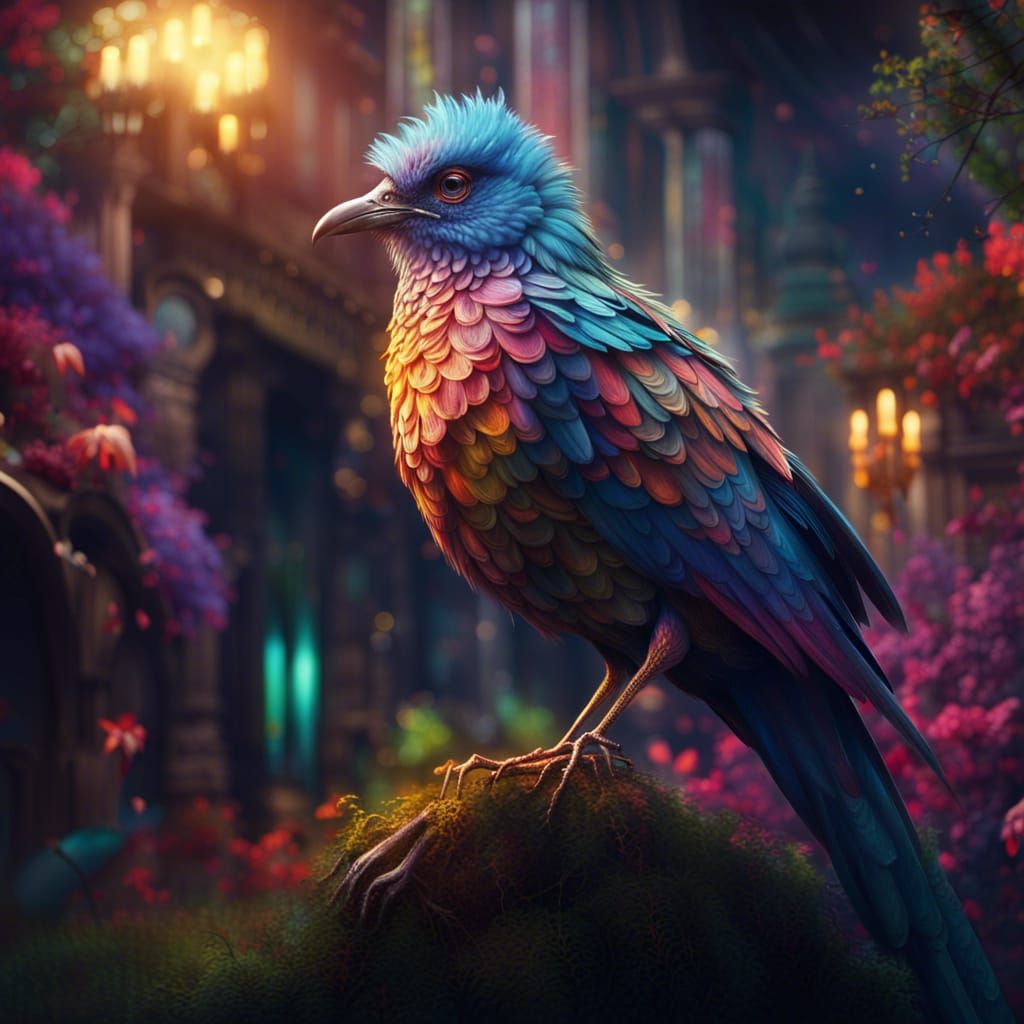 Colorful bird  by @Kordi Despa