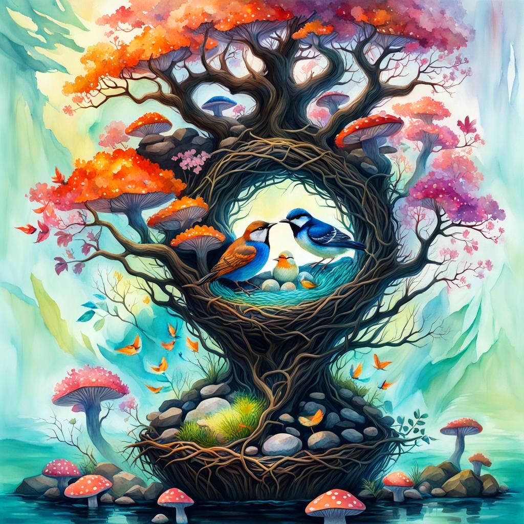 Bird Nest  by @Cam Views