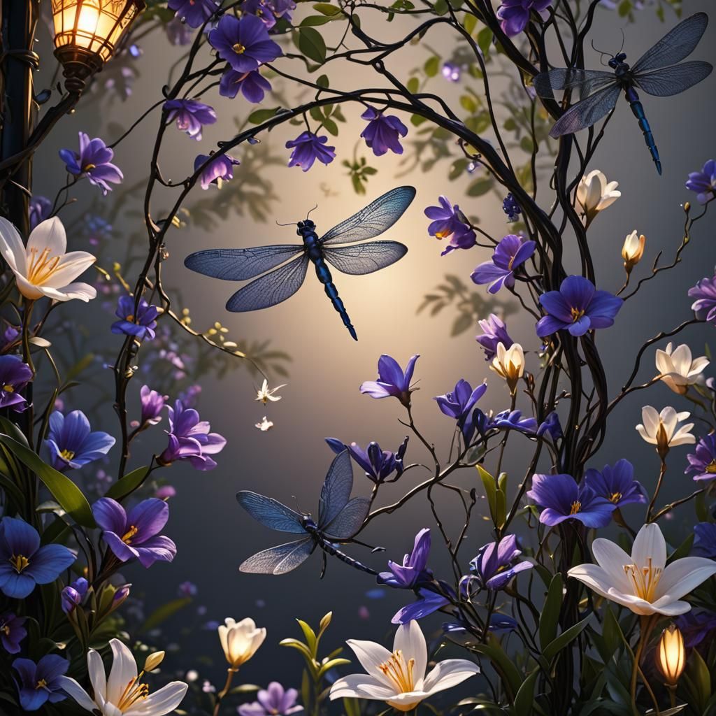 "Dragonfly Circle"  by @Dragonfly Rain