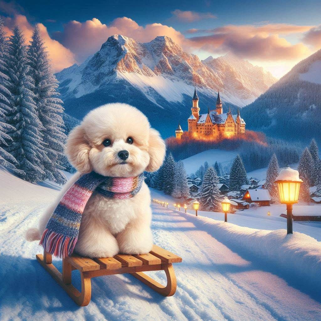🐩🛷🏞️🏰💛💡