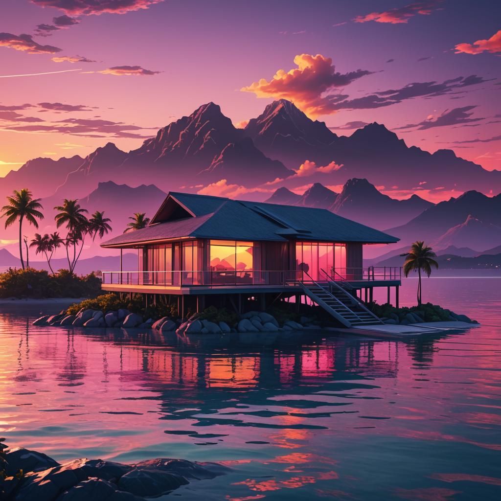 Over-Water Bungalow #1