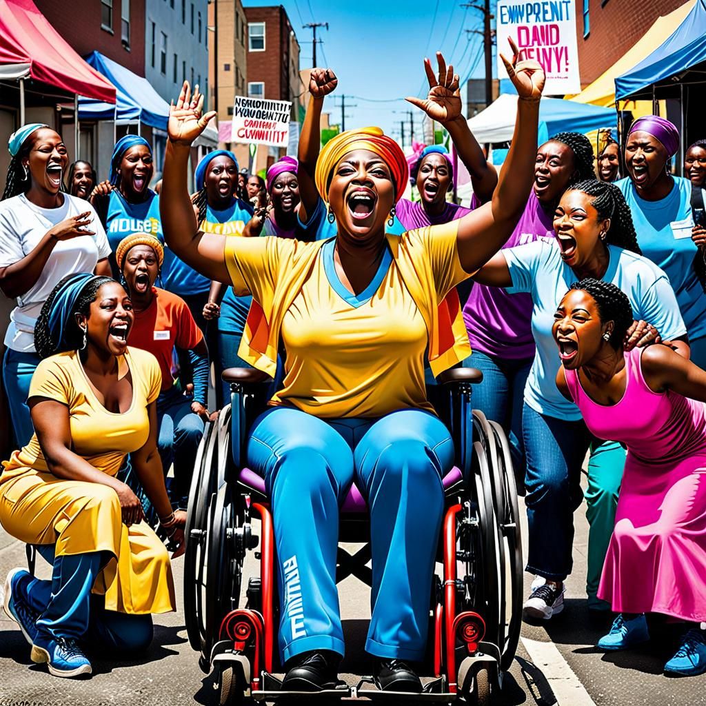 Empowerment - Winning Through With The Support Of Friends  by @Only Connect