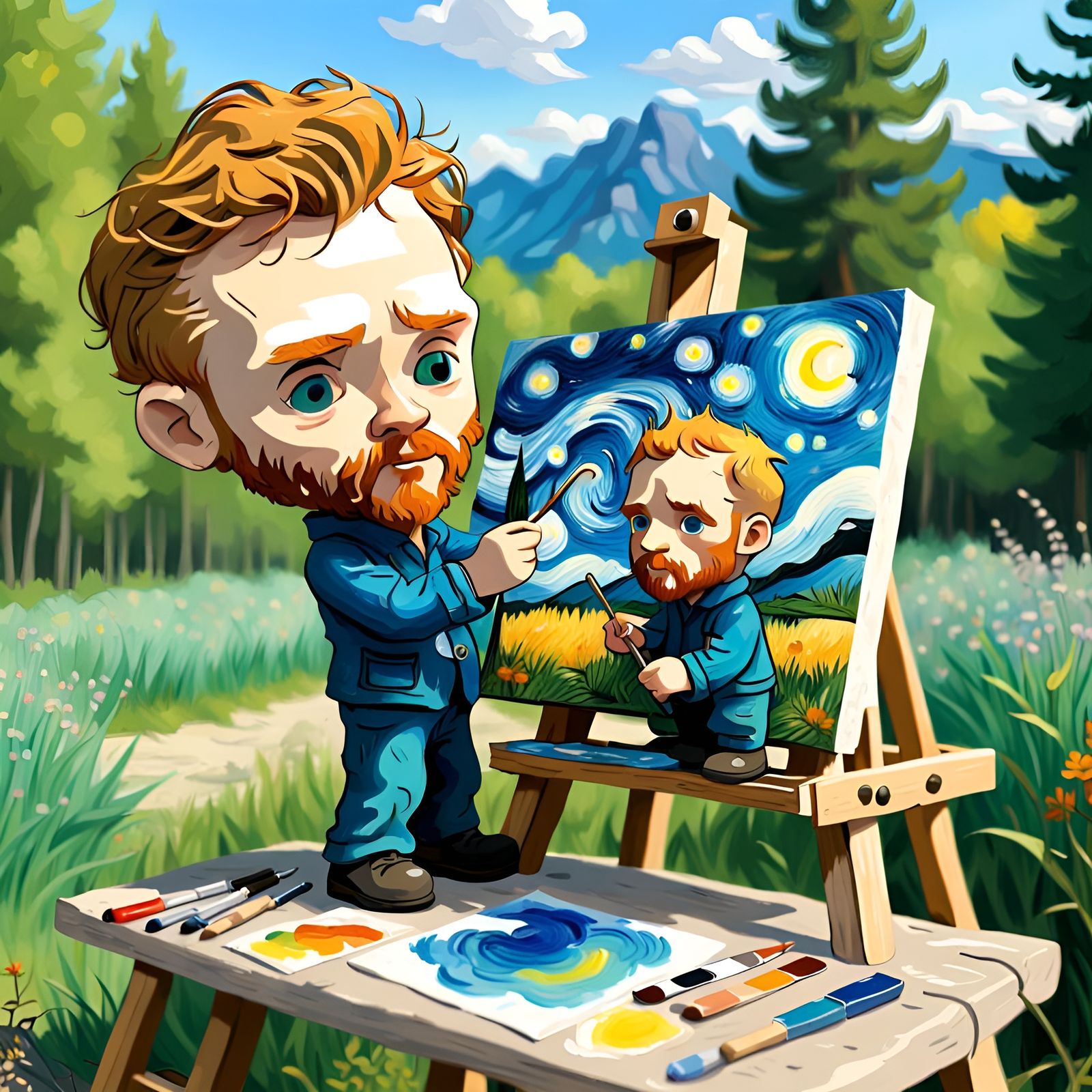 Van Gogh - AI Generated Artwork - NightCafe Creator