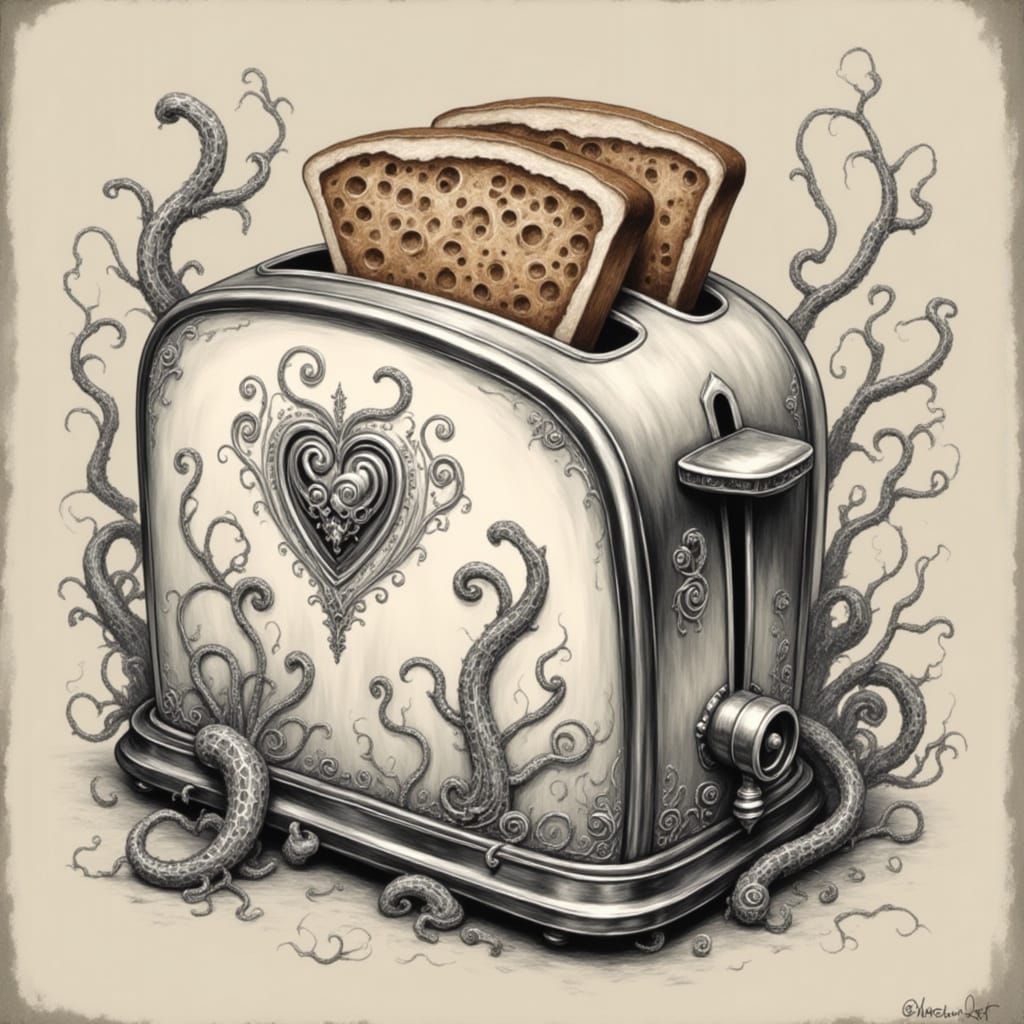 <lora:THE HOWLING:1.0> Toaster