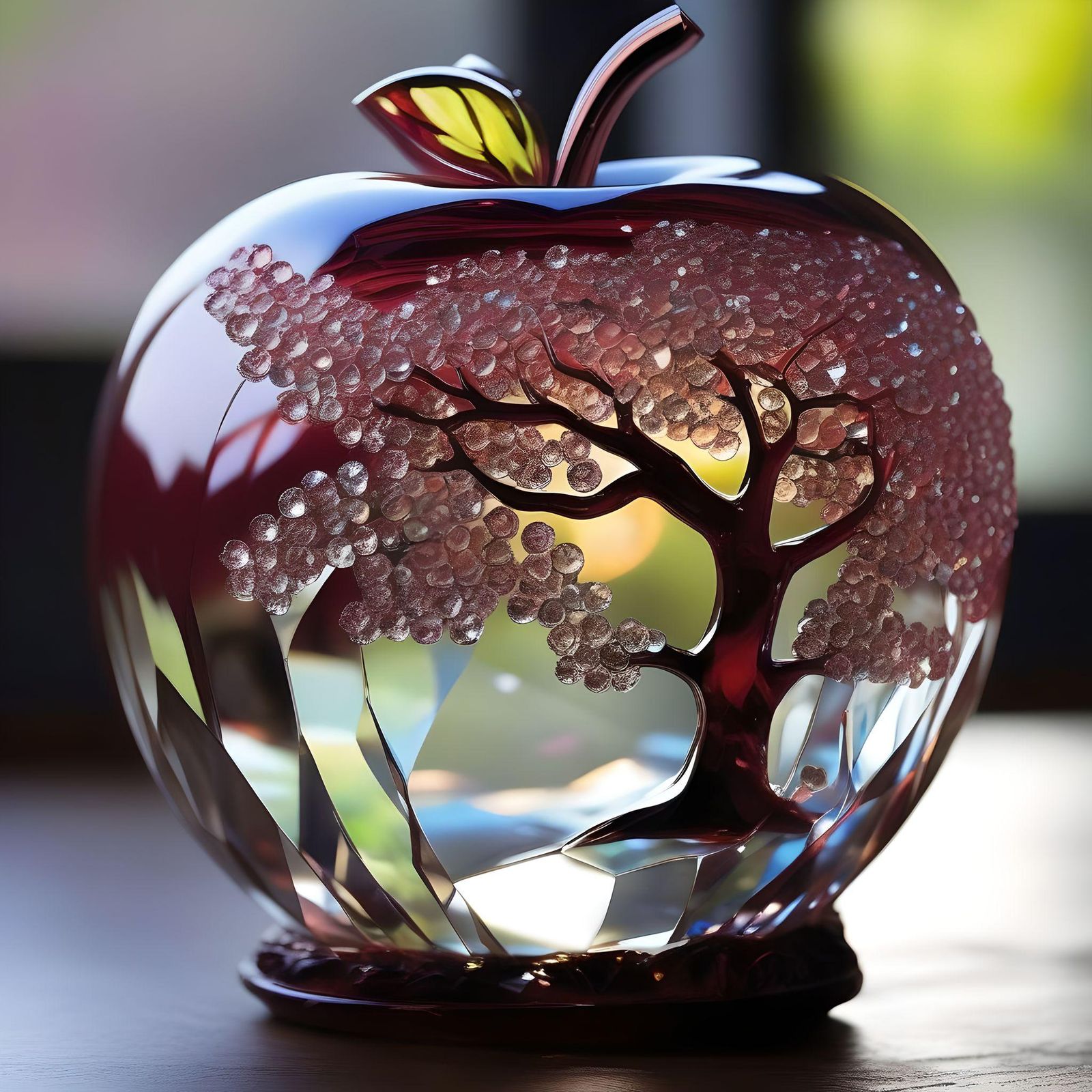 crystal apple [made on fotror]