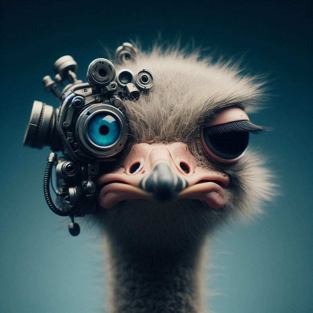 Ostrich Cyborg