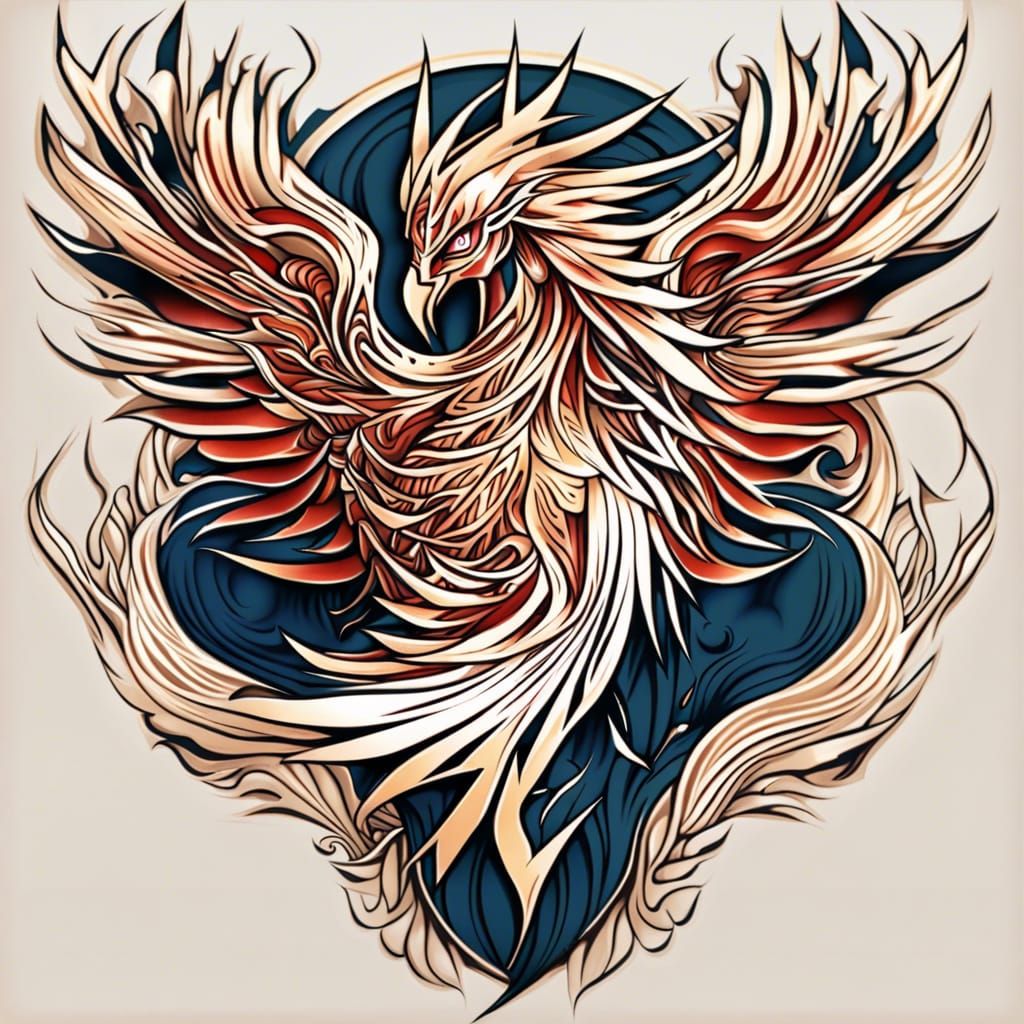 the Phoenix tatoo inspiration for upper arm