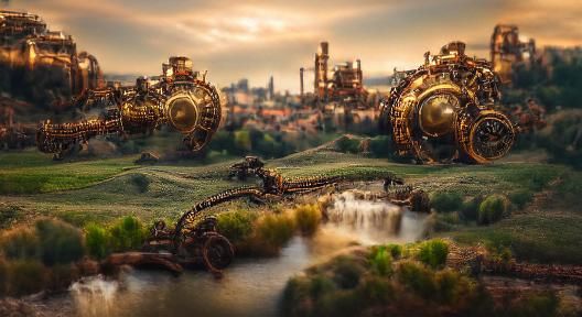Steampunk Landscape