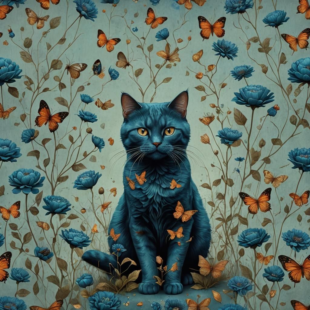 Blue cat