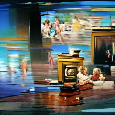 America’s funniest home videos shows on the living room tv