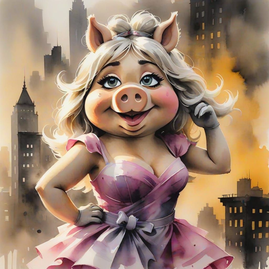 Fancy pig