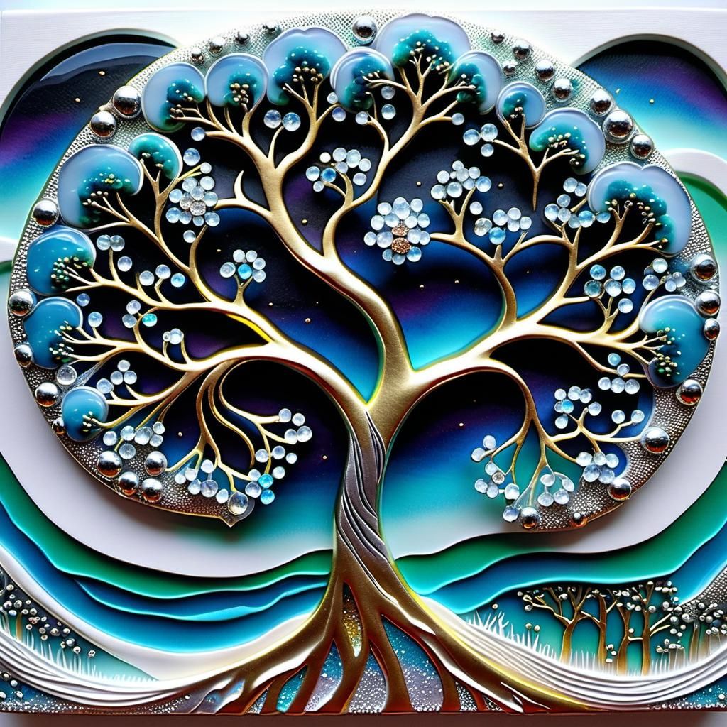 Sacred golden tree