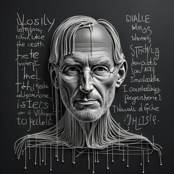Steve Jobs, portrait