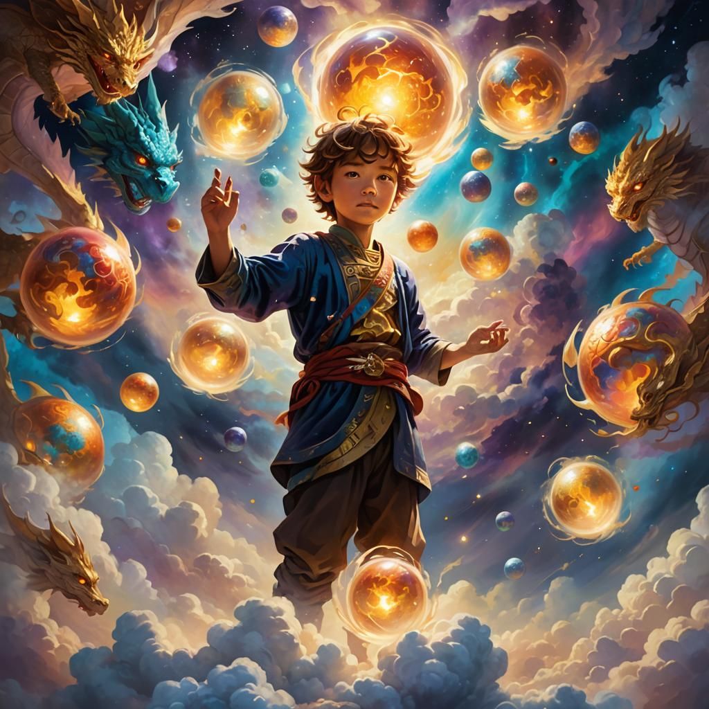 One perfect wish Dragon Balls