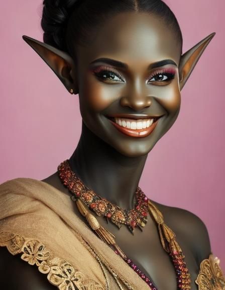 Black Elven Beauty - 1.5, 4