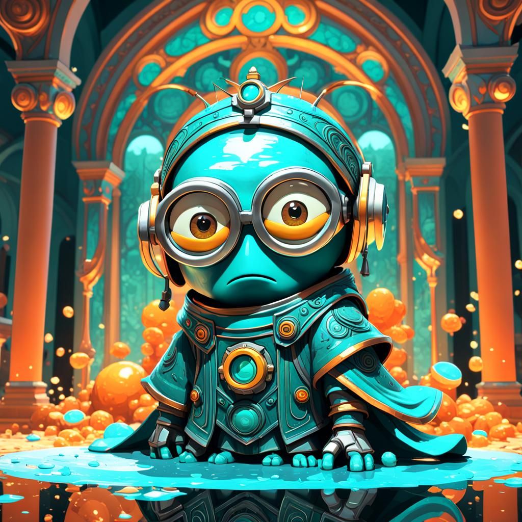 Minion sad - AI Generated Artwork - NightCafe Creator