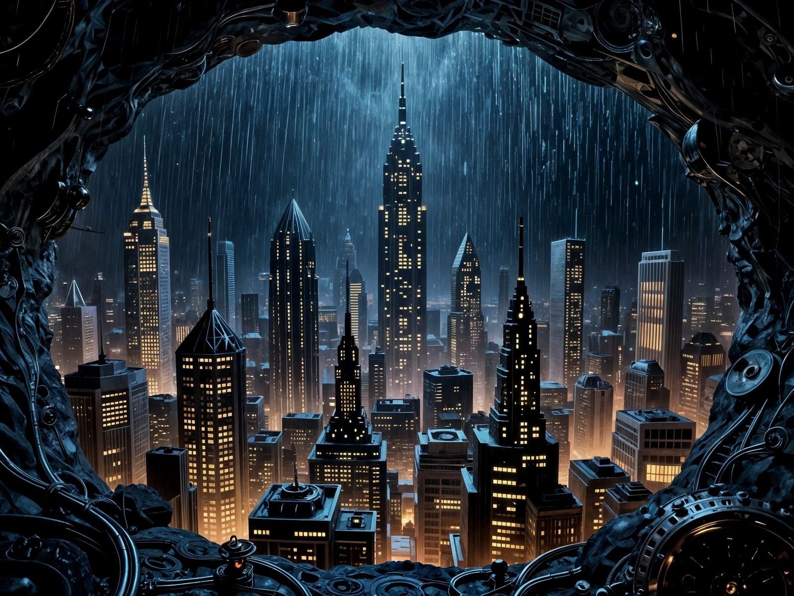 Urban Rain  by @KBunny001