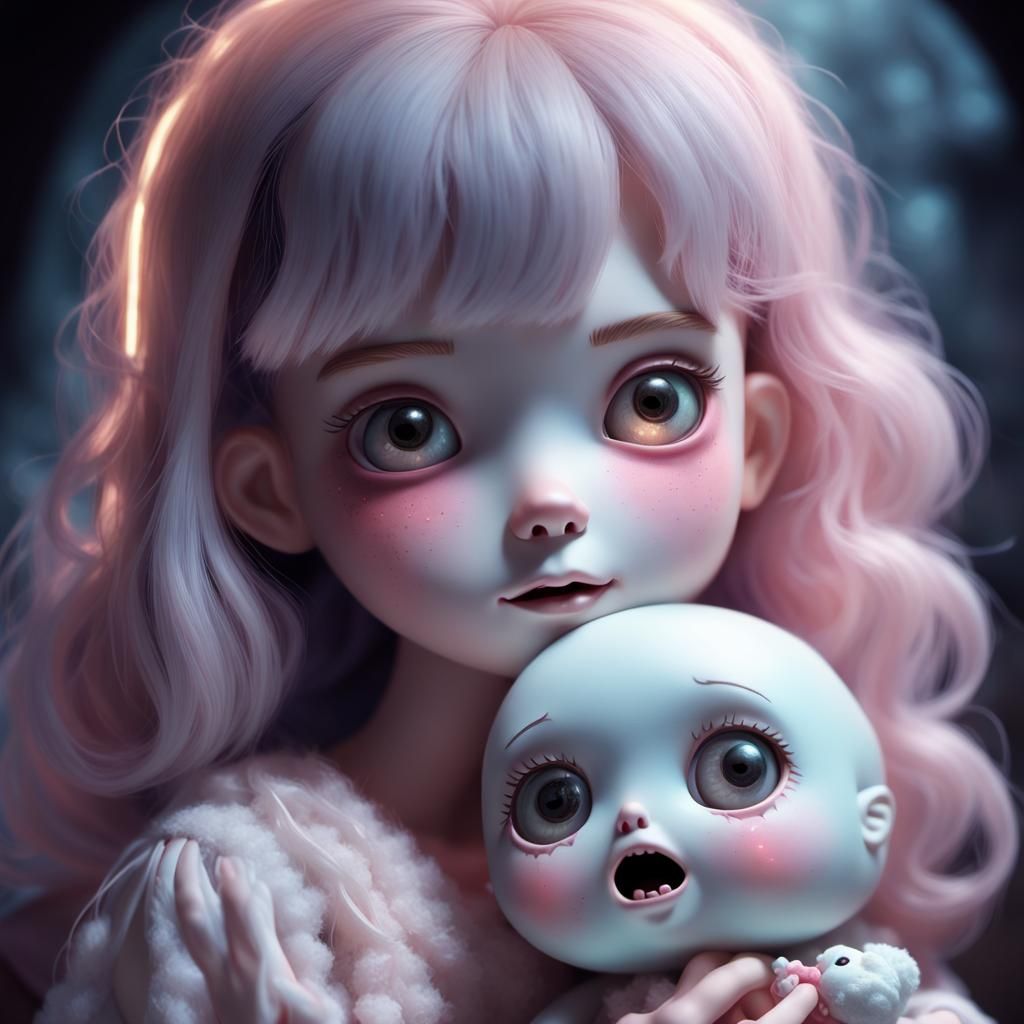 Scary, But Cute  by @Hrav