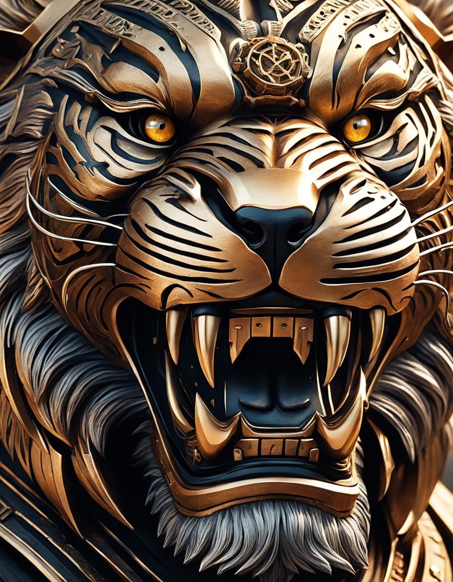 Tiger God mask