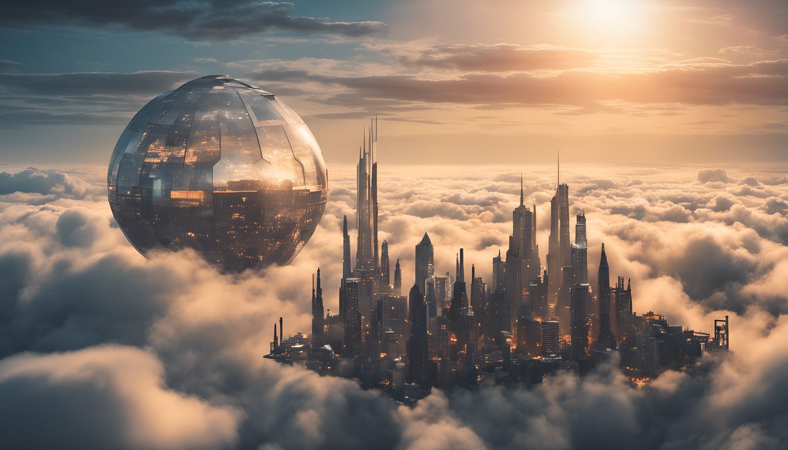 cloud city 9  by @Bill