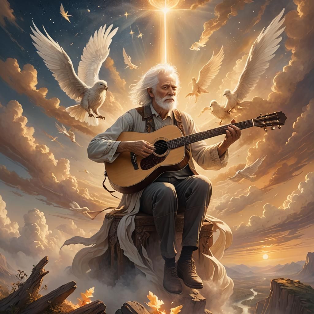 Ethereal Guitarist Sends Spirit to Heavens