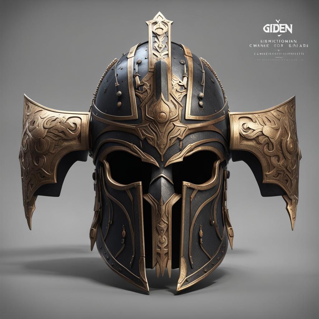 Helm set worn by Gideon Ofnir, the All-Knowing.  by @Kyla