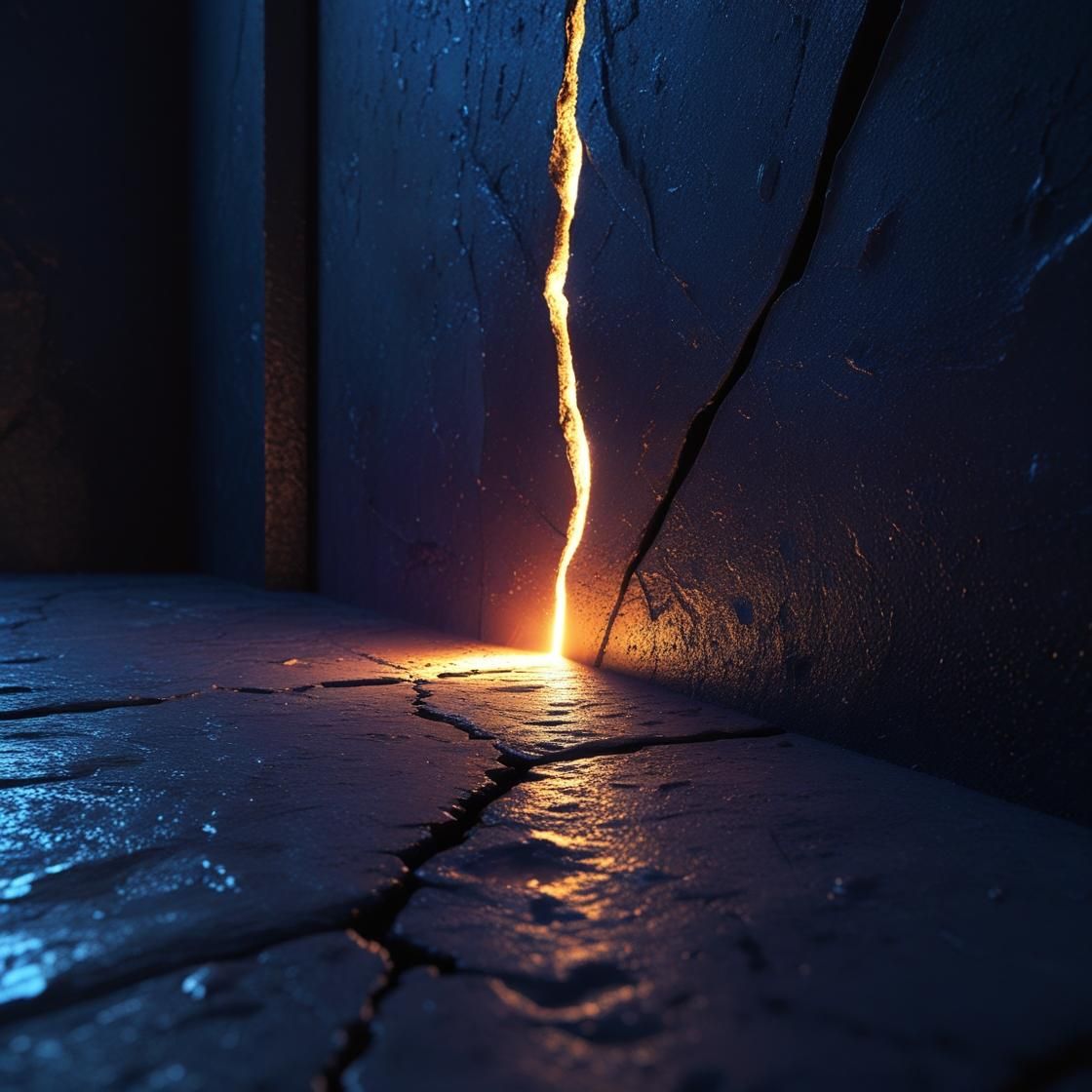 A Ray from the Fracture  by @Gimi