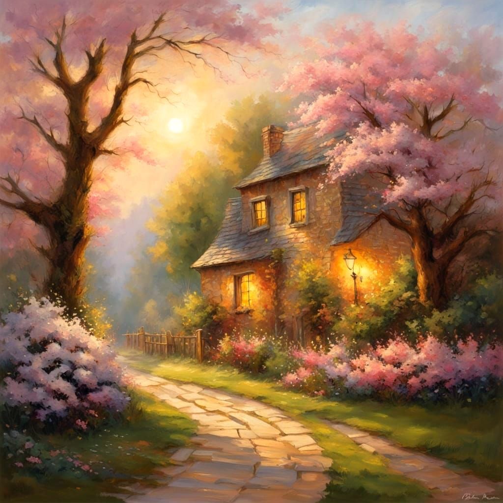 Spring Landscape   by @Happy Jack