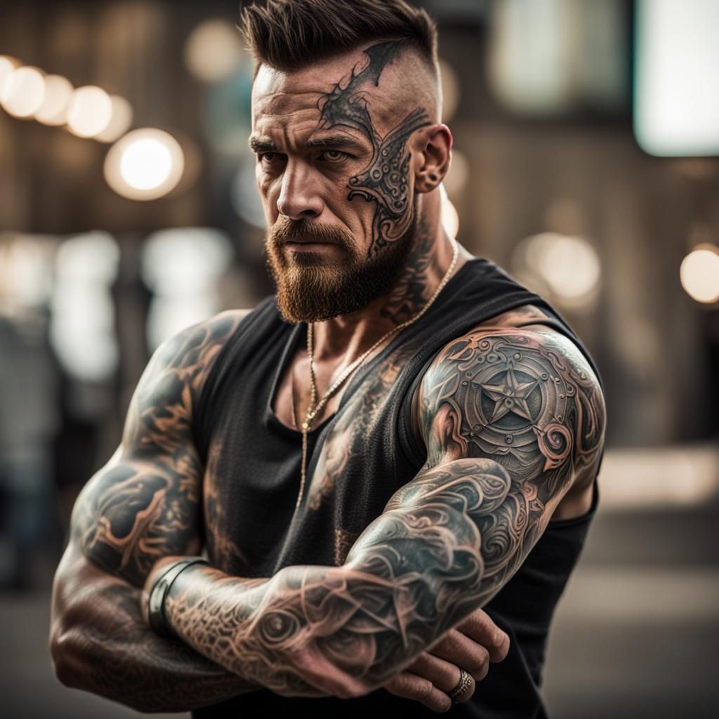Full warrior tattoo