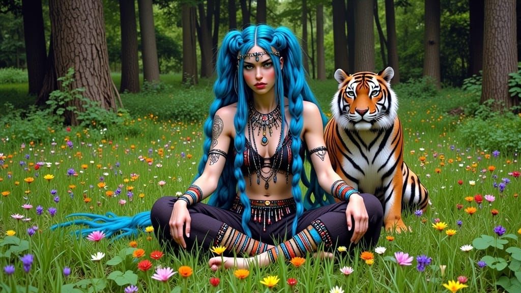 Sitting in the Grass