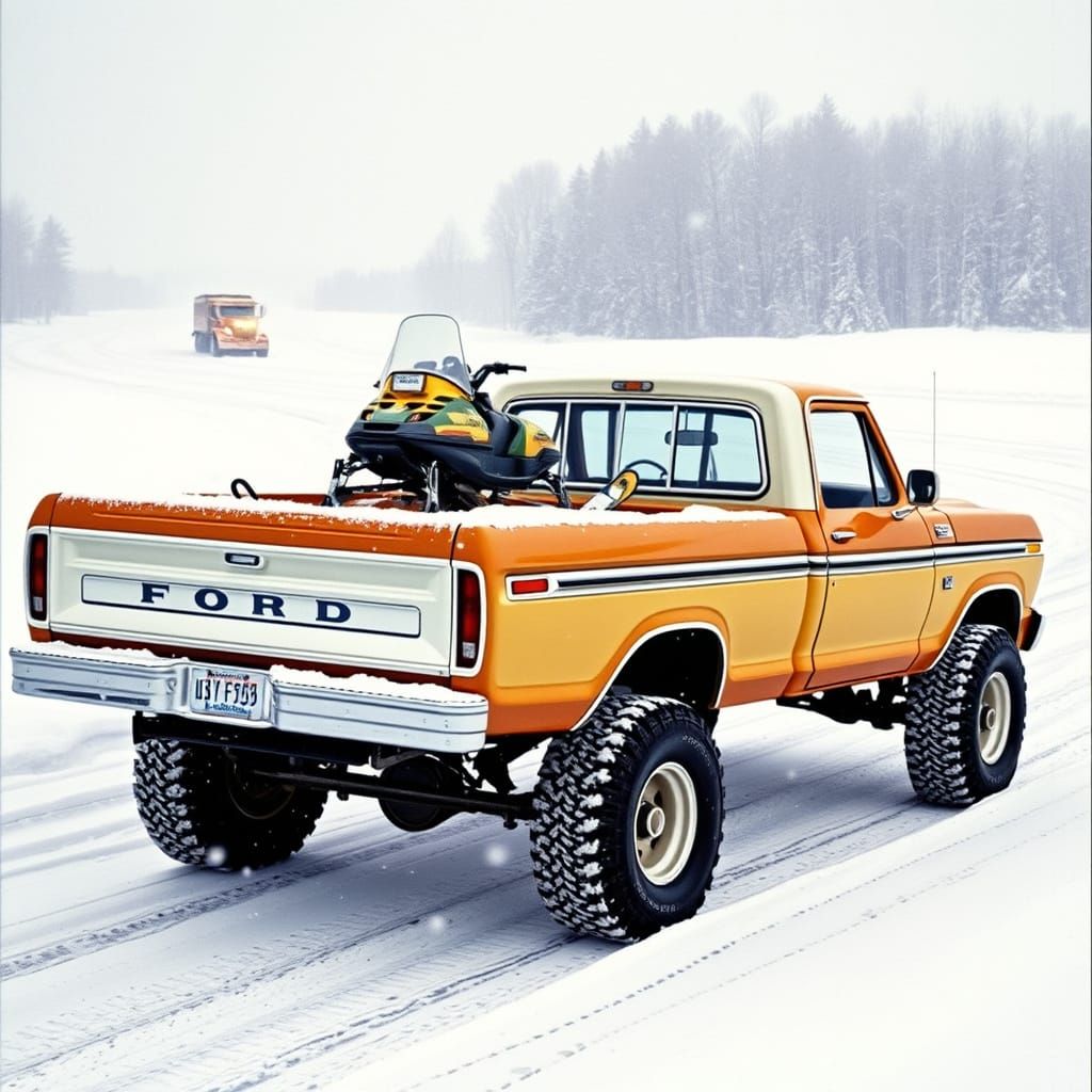 ooh ai why such a small snowmobile 