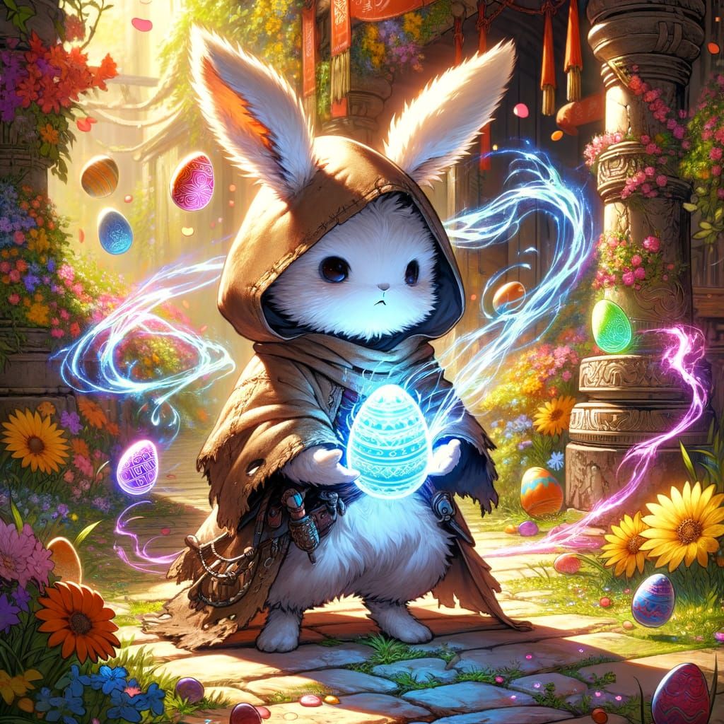 Easter Bunny  by @Rogen Jr